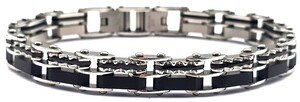 ​​​​​Welch Double Sided Mens Steel Bracelet