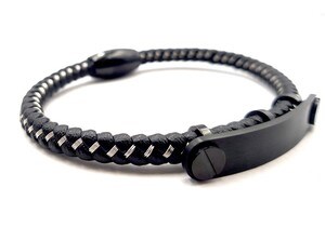 ​​​​Welch Erkek Çelik Deri Bileklik