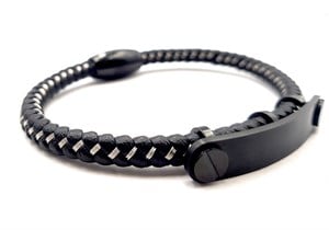 ​​​​Welch Erkek Çelik Deri Bileklik