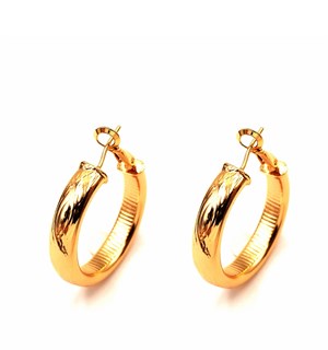 ​​​​​​​​​Welch Gold Çelik Halka Küpe