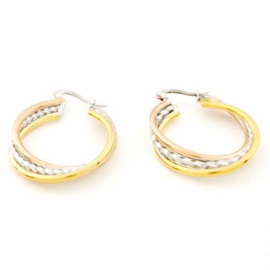 ​​​​​​​Welch Gold Çelik Halka Küpe