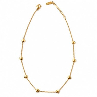 ​​Welch Gold Çelik Kalp Kolye