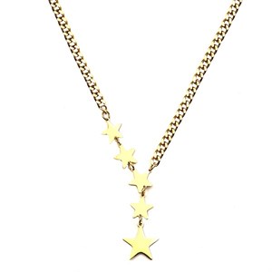 ​​​​​Welch Gold Çelik Yıldızlı Kolye
