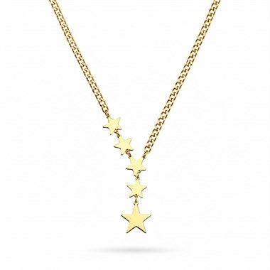 ​​​​​Welch Gold Çelik Yıldızlı Kolye