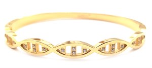 ​​Welch Gold Taşlı Çelik Bileklik