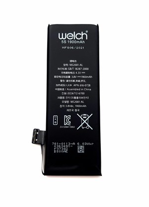 ​Welch Safe Leading High Capacity 5S Battery