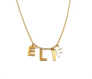 Welch Rose Steel Stone Letter