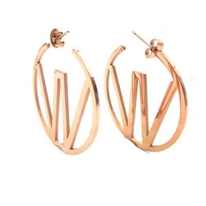 ​Welch Rose Kadın Çelik W Küpe