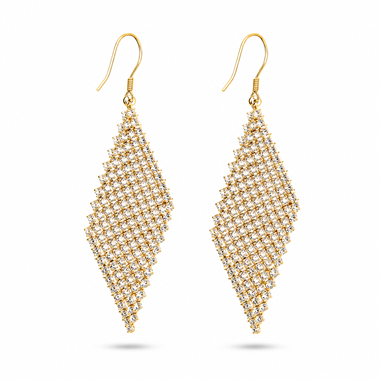 ​Welch Swarovski Stone Earrings
