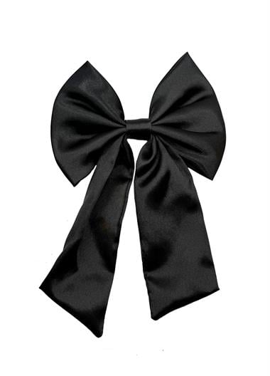 Welch Saten Siyah Fiyonk Toka