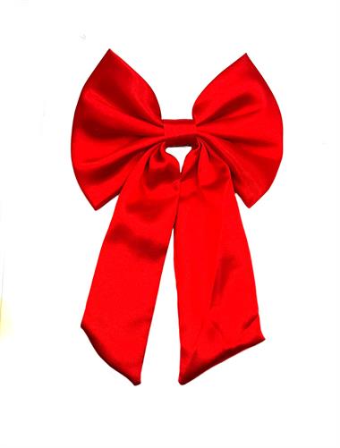 Welch Saten Kırmızı Fiyonk Toka