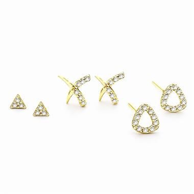 Welch Milano Kararmayan 925 Ayar Gümüş Kalpli Deniz Yıldızı Küpe