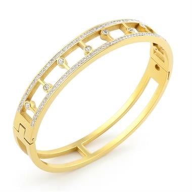 Welch Gold Taşlı Kadın Çelik Bileklik