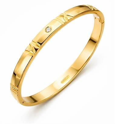 Welch Gold Taşlı Kadın Çelik Bileklik Kadın Bileklik Modelleri ve Takı - WELCH 