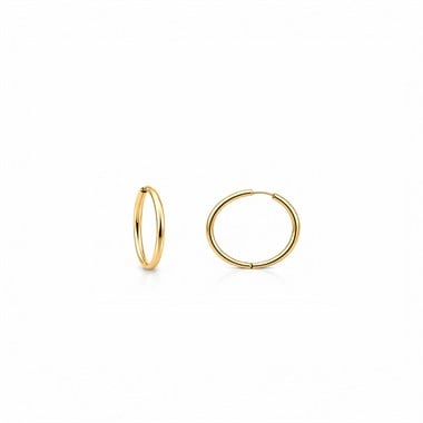 ​​​​​​​​​​​​​​Welch Gold Kaplama Çelik Büyük Halka Küpe  Kadın Çelik Küpe Modelleri ve Çelik Küpe Fiyatları - WELCH 
