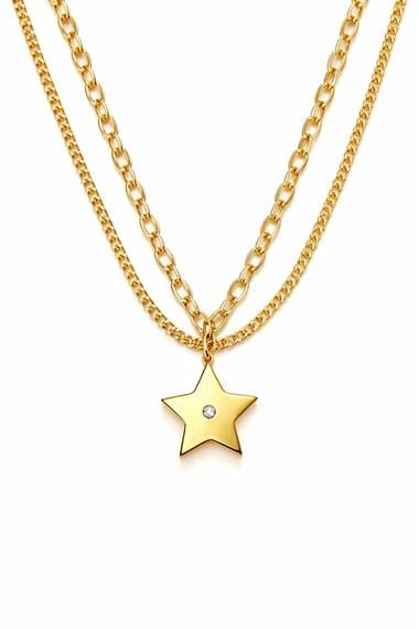 Welch Yıldızlı Çelik Kolye