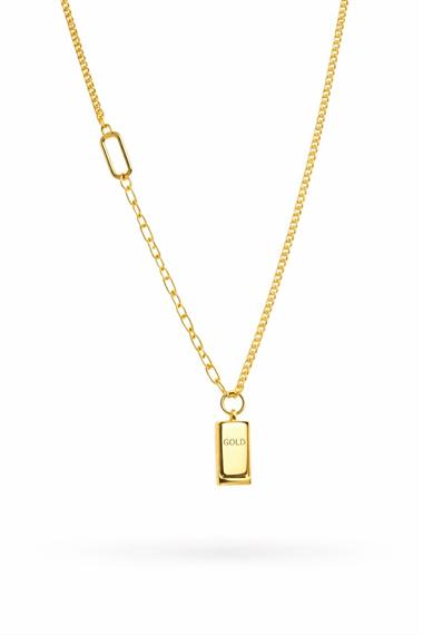 Welch Gold Çelik Minimal Kolye