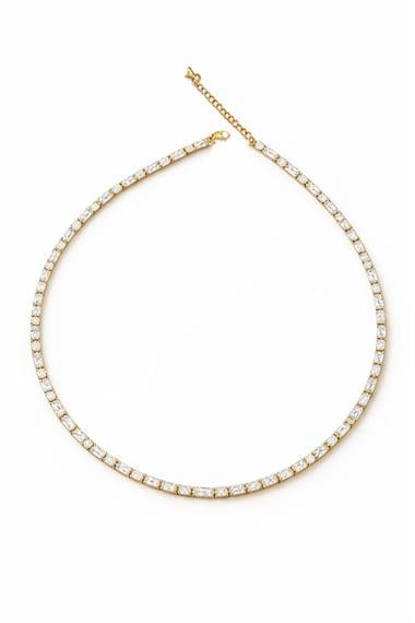 Welch Çelik Baget Taşlı Su Yolu Kolye