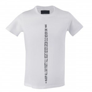 U-1945 Sleep All Day All Night Have Fun at Parties Never Get Old T-Shirt