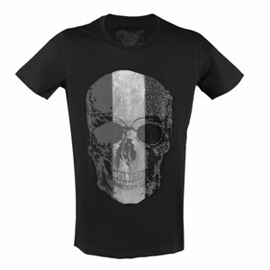 U-1945 Mc Element Stone Ghost Skull T-Shirt
