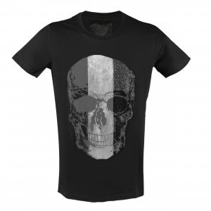 U-1945 Mc Element Stone Ghost Skull T-Shirt