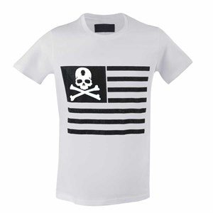 U-1945 Mc Element Stone Skull T-Shirt