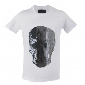U-1945 Mc Element Stone Skull T-Shirt