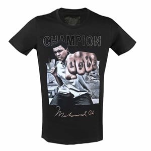 U-1945 Mc Element Stone Champion Muhammed Ali T-Shirt