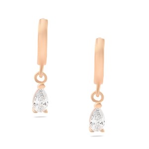 Welch 925 Sterling Silver Drop Stone Earrings