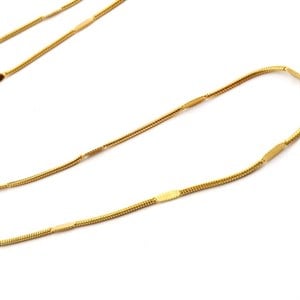 Welch Gold Model Womens Steel Necklace