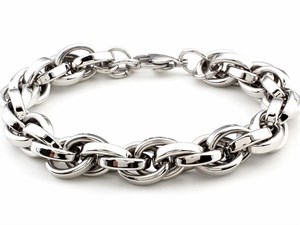 Welch Gold Model Chain Steel Bracelet