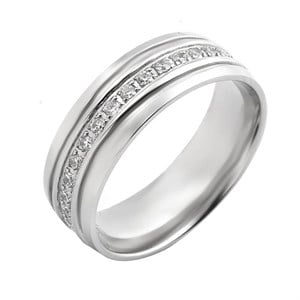 Welch Wedding Ring Full Steel Ring