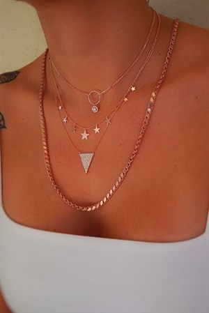 Welch Barley Chain 925 Sterling Silver Necklace