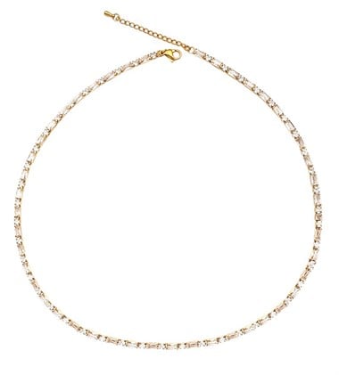 Welch Çelik Baget Taşlı Su Yolu Kolye