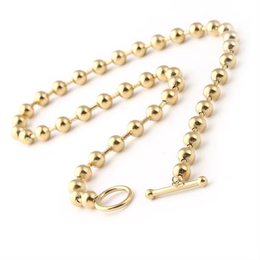 Welch Çelik Boncuk Kolye