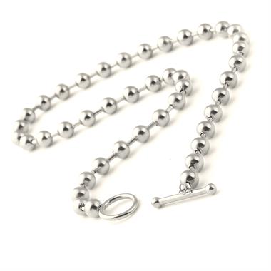 Welch Çelik Boncuk Kolye