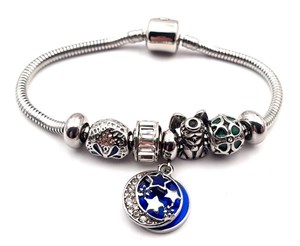 ​​Welch Steel Charm Bracelet