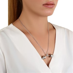 Welch Çelik Halter Kolye