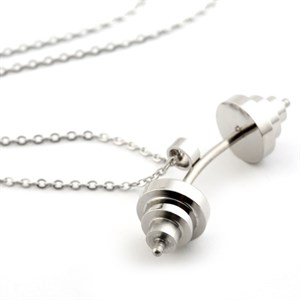 Welch Çelik Halter Kolye