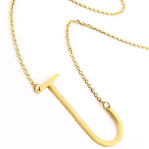 Welch Steel J Necklace
