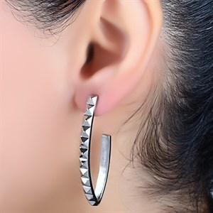 Welch Çelik Kadın Küpe