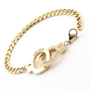 Welch Steel Handcuff Chain Bracelet