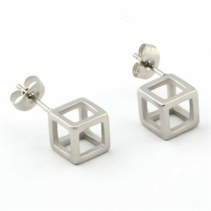 Welch Çelik Küp Küpe