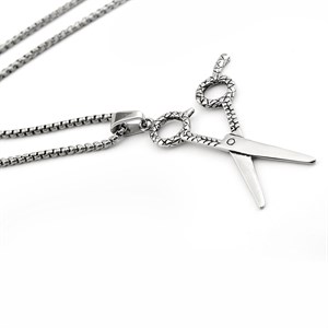 Welch Çelik Makas Kolye