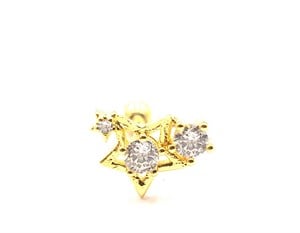 Welch Çelik Yıldızlı Tragus Helix Piercing