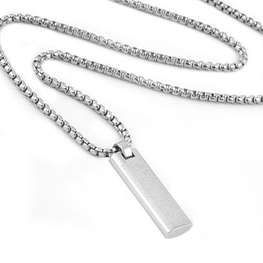 Welch Çelik Zincir Haç Kolye