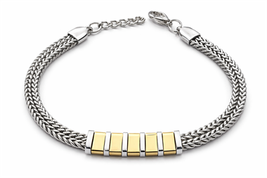 ​​Welch Yellow White Steel Bracelet