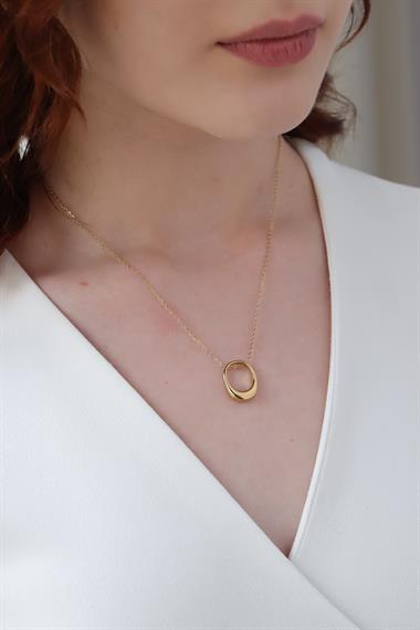 Welch Gold Çelik Kolye