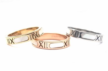 Welch Steel Roman Numeral Ring
