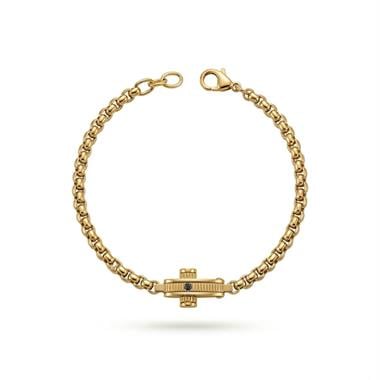 Welch Gold Çelik Taşlı Haç Bileklik Welch Gold Çelik Taşlı Haç Bileklik ve Erkek Bileklik Modelleri - WELCH 